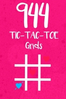 950 Tic Tac Toe Grids: Game Book Play Fun Game 120 Pages - 6x9 Soft Cover Book for Traveling & Gaming on the Road 1676925228 Book Cover