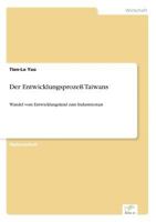 Der Entwicklungsprozess Taiwans 3838639448 Book Cover