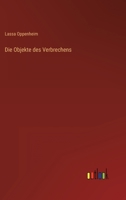 Die Objekte Des Verbrechens 3846040215 Book Cover
