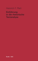 Einführung in die rhetorische Textanalyse 3875482468 Book Cover