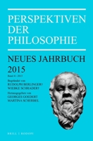 Perspektiven Der Philosophie: Neues Jahrbuch. Band 41 2015 9004307028 Book Cover