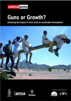 Guns or Growth?: Assessing the Impact of Arms Sales on Sustainable Development (Oxfam Campaign Reports) 0855985380 Book Cover