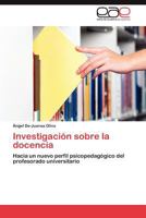 Investigacion Sobre La Docencia 3847360469 Book Cover