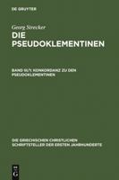 Konkordanz Zu Den Pseudoklementinen. Teil 1 3110257637 Book Cover