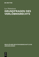 Grundfragen Des Verlobnisrechts 3111281310 Book Cover