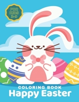 Happy easter coloring book for kids 3-9: easter coloring book for toddlers - easter coloring book for kids ages 1-4 - kids easter books - we are going on an egg hunt - easter gift for kids B091GQNFT2 Book Cover