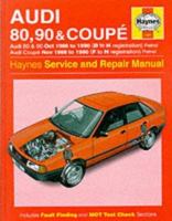 Audi 80, 90 and Coupe 1986-90 Service and Repair Manual (Haynes Service and Repair Manuals) 1859601774 Book Cover