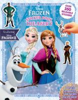 Phidal - Disney Frozen Sticker Book Treasury - Activity Book Treasury Puzzle Game for Kids Children Toddlers Ages 3 and Up, Holiday Christmas Birthday Gift 2764349297 Book Cover