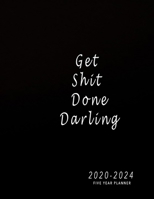 2020-2024 Five Year Planner: 2020-2024 Monthly Planner 8.5 x11 60 Months Calendar Featuring 2020-2024 Calendar Weekly Planner Monthly Schedule ... Schedule Organizer Notebook Journal Calendar) 1692867644 Book Cover