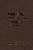 Working : Mexican Is Color of Work Work Is Less Less Is Not Black 1480997501 Book Cover