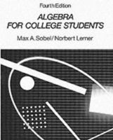 Algebra For College Students 0130259330 Book Cover
