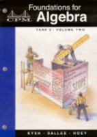 Foundations for Algebra: Year 2, Vol. 2 1931287082 Book Cover