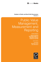 Public Value Management, Measurement and Reporting 178441011X Book Cover