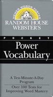 Random House Webster's Pocket Power Vocabulary 0375701915 Book Cover