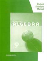Student Solutions Manual for McKeague's Elementary Algebra, 8th 0495383139 Book Cover