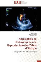 Application de L Echographie a la Reproduction Des Za(c)Bus D Afrique 3841738400 Book Cover