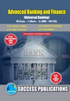 Universal Banking, First Year, M.Com, Sem-I-English 8119180518 Book Cover