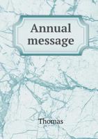 Annual Message 5518751982 Book Cover