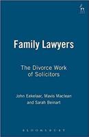 Family Lawyers: The Divorce Work of Solicitors 1841131865 Book Cover