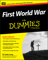 First World War for Dummies 1118679997 Book Cover