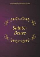 Sainte-Beuve 5518980493 Book Cover
