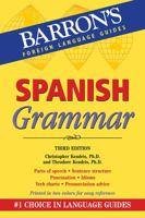 Spanish Grammar (Barron's Grammar Series) 0764116150 Book Cover