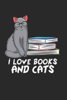Katze Buch Notizbuch: Katze Lesen Notizbuch f�r B�cher Liebhaber / Notizheft / Notizblock A5 (6x9in) Dotted Notebook / Punkteraster / 120 gepunktete Seiten 1671386396 Book Cover