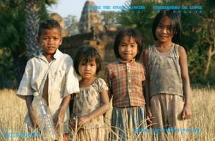 Where the Stone Flowers - The People of Angkor 0979562007 Book Cover