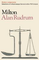 Milton (Modern judgements) 0333096118 Book Cover