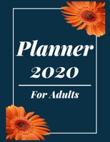 Planner 2020 for Adults: Pretty Simple Planner - 2020 Planner (8.5′ x 11′ ), 128 pages 1671203860 Book Cover