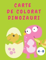 Cartea de colorat dinozauri: Drăguț dinozaur carte de colorat pentru băieți sau fete - carte de activitate dinozauri - cadou frumos pentru copii mici - carte de colorat pentru copii 4964716309 Book Cover