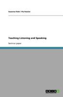 Teaching Listening and Speaking 3640526880 Book Cover