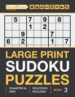 Large Print Sudoku Puzzles (Hard puzzles), (Book 3) 1986552772 Book Cover