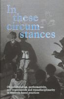 In these circumstances 9493148858 Book Cover