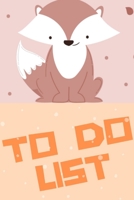To Do List Kawaii Zorrito: A Notebook and Undated List Planners: Planner and organizer for girls 1677385537 Book Cover