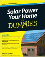 Solar Power Your Home For Dummies 0470596783 Book Cover