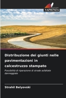 Distribuzione dei giunti nelle pavimentazioni in calcestruzzo stampato (Italian Edition) 6200736499 Book Cover