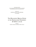 Two Hellenistic Medical Papyri of the Ärztekammer Nordrhein: P. Äkno 1 and 2 3506783831 Book Cover