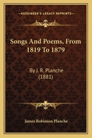 Songs and Poems, from 1819 to 1879 [Ed. by M.A. Mackarness] 1241233748 Book Cover