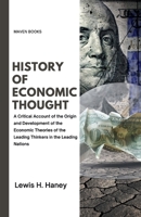 History of Economic Thought 935527050X Book Cover
