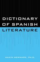 Dictionary of Spanish Literature B0007DPC2G Book Cover