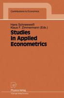 Studies in Applied Econometrics (Bochumer Schriften Zur Entwicklungsforschung Und Entwicklung) 3790807168 Book Cover