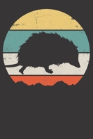 Notebook: Opossum Dot Grid 6x9 120 Pages 108717015X Book Cover