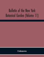 Bulletin Of The New York Botanical Garden 9354300103 Book Cover