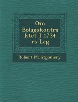 Om Bolagskontraktet I 1734 RS Lag 1288167113 Book Cover
