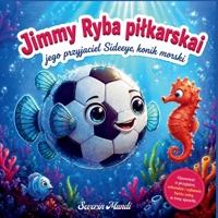 Jimmy Ryba pilkarska: i jego przyjaciel Sideeye, konik morski (Polish Edition) B0GVMZ1X2B Book Cover