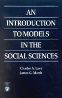 An Introduction to Models in the Social Sciences 0060438614 Book Cover