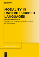 Modality in Underdescribed Languages: Methods and Insights 3111631699 Book Cover