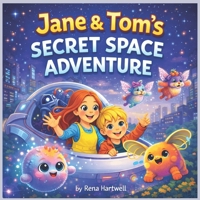 Jane and Tom's Secret Space Adventure: A Magical Space Adventure About Helping Others and Finding Your Way Home B0GGZ27XLT Book Cover