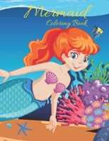Mermaid Coloring Book: Creative Haven Mermaids Coloring Book B08W6QD3LS Book Cover
